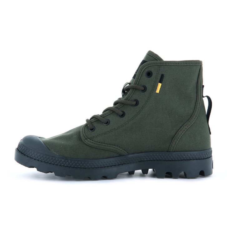 Bottes Palladium Pampa Hi Htg Supply Homme Vert Olive | FR UCB380S